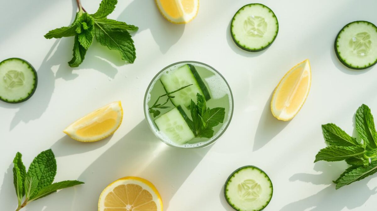 14 jours d’infusion détox à la chlorophylle, sensation de satiété et 3cm de tour de taille en moins