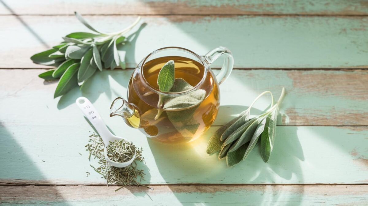 5 grammes de sauge par litre, voici le dosage parfait pour dire adieux aux ballonnements
