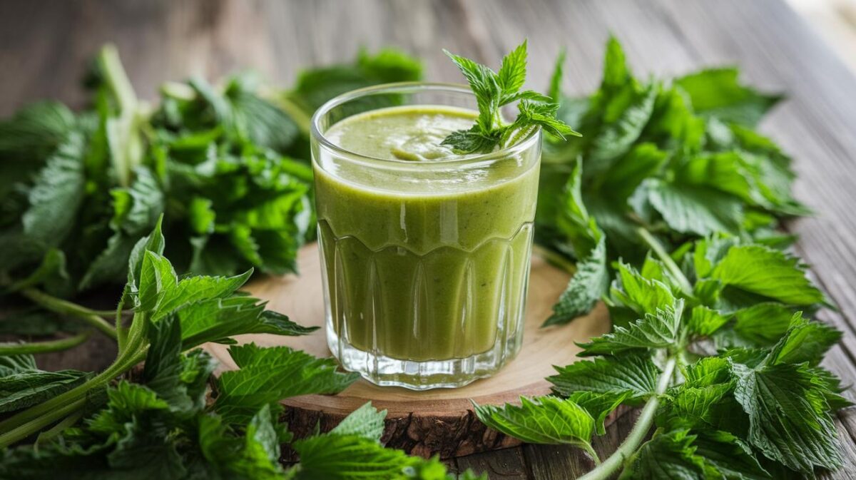 Ortie fraîche en smoothie : l’expérience qui divise Internet