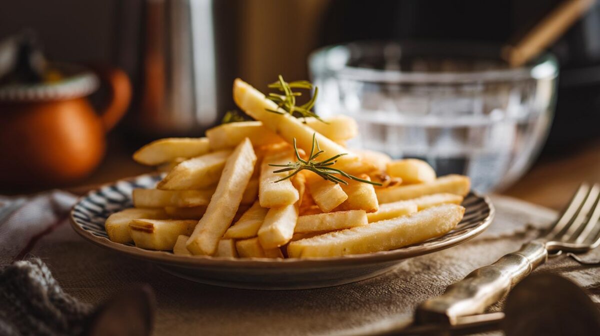 Depuis que je le fais, mes frites au Airfryer sont parfaites : ma voisine m’avait parlé d’eau chaude mais je ne l’avais pas cru