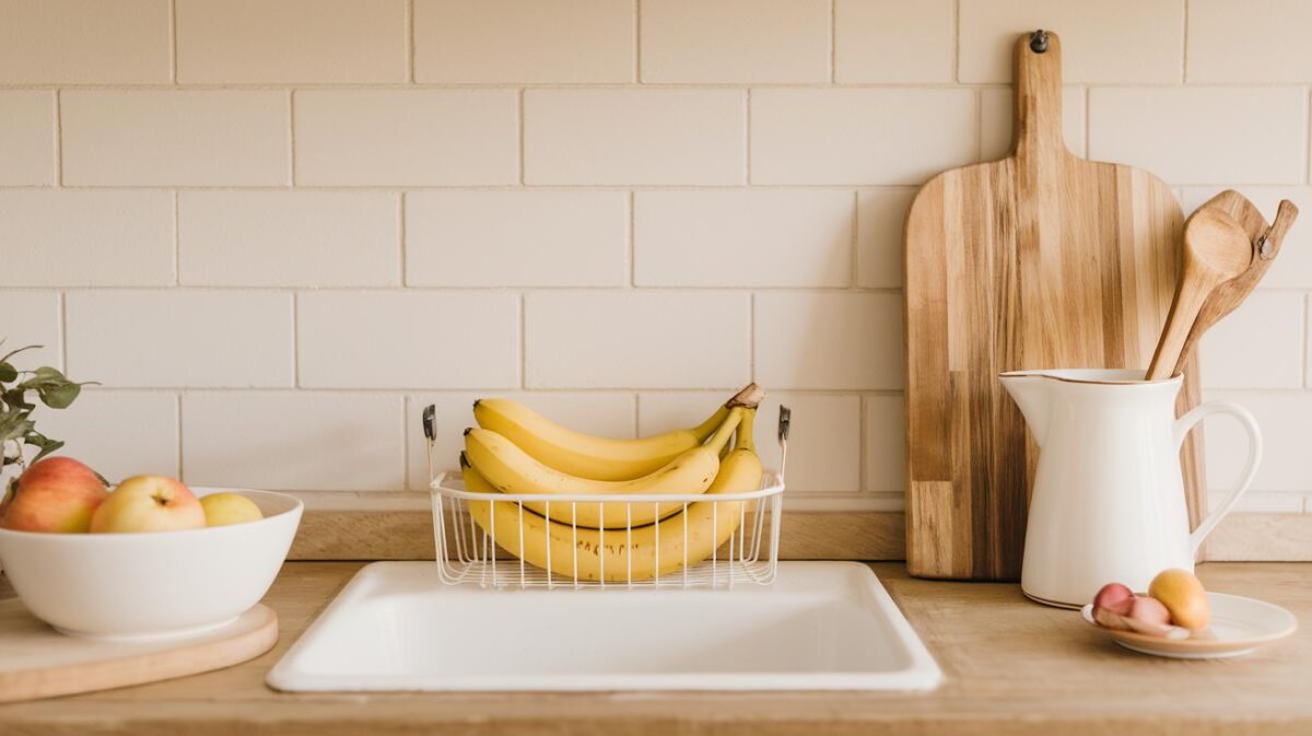 Ni frigo ni placard : cet endroit bien plus efficace conserve les bananes jaunes plus longtemps