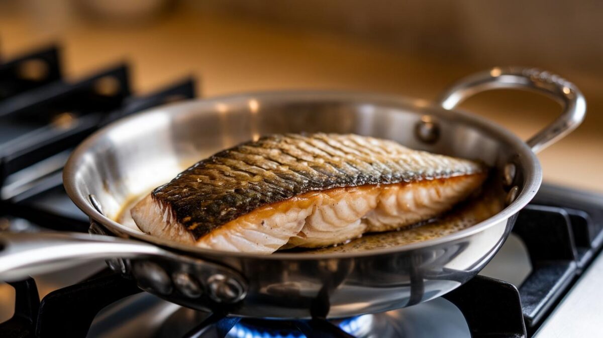 Personne ne le fait : la casserole froide qui donne une peau de poisson ultra-craquante