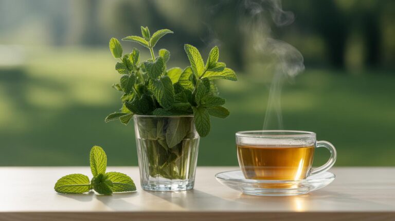 Menthe poivrée et digestion : bienfaits et précautions